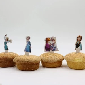 24 Pcs, Frozen Cupcake Toppers Kids Birthday Party Supplies. - Picture 1 of 6