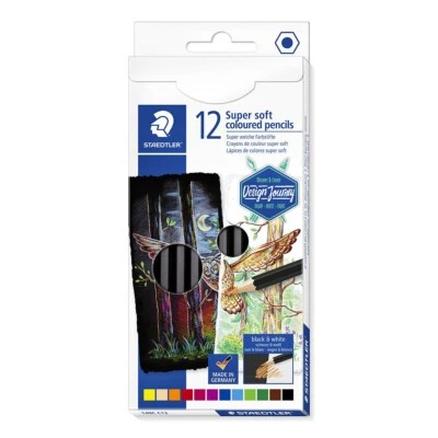 Staedtler 12 Super Soft Coloured Pencils - image 1 of 2