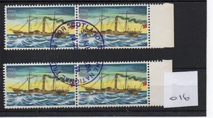 Cinderella - GB (WB016) National Trust Scotland St Kilda 2/6d - 2 marginal pairs - Picture 1 of 1