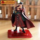 Anime One Piece Film Z Red Strawhat Roronoa Zoro PVC Action Figure Statue Gift