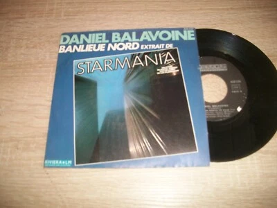 vinyle 45 tours, daniel balavoine, banlieue nord, extrait de starmania - Photo 1/2