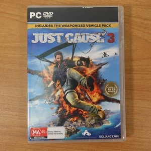 JUST CAUSE 3 - PC Game Complete - BIG BOX - Includes MAP and VEHICLE PACK - Picture 1 of 3
