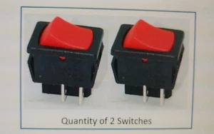 2 x NUEVO Interruptor basculante ROJO ENCENDIDO APAGADO ENCENDIDO Y HÚMEDO ASPIRADORA SHOPVAC genuino SHOP VAC SHOPVAC. - Imagen 1 de 12
