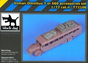 Blackdog Models 1/72 VOMAN OMNIBUS 7 of 660 ACCESSORIES Resin Set - Picture 1 of 6