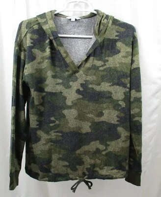 Camisa con capucha polar pequeña Lucky Brand Cloud Jersey para mujer Foto 1 de 2