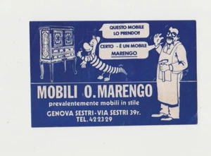 Mobili Marengo Genova  12 X 7,5 cm   ADESIVO STICKER  NEW ORIGINAL - Bild 1 von 2