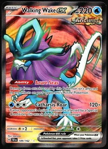 Walking Wake ex SV05: Temporal Forces #189/162 Ultra Rare Pokemon Card T1-496 - Picture 1 of 2