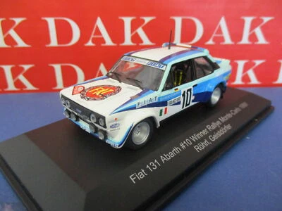 Die cast 1/43 Modellino Auto Fiat 131 Abarth Rally Monte Carlo 1980 W. Rohrl CMR - Immagine 1 di 4