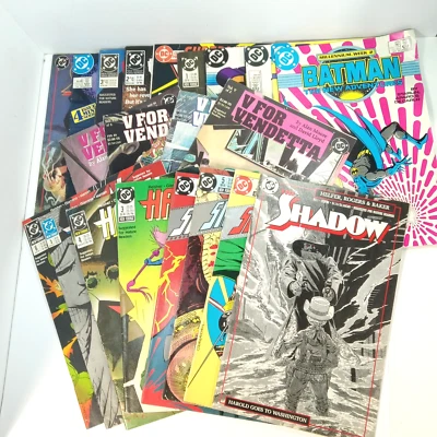 Lot of 23 DC Comics Asst. 1986-1989 Copper Age Haywire, Catwoman, Superman, etc. - Image 1 of 4