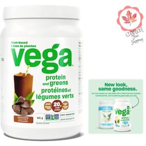 Delicious Vegan Protein & Greens Chocolate - 20g Pea Protein, 16 Servings