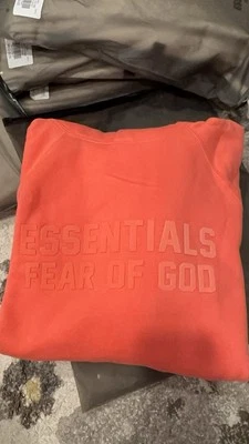 Sudadera con Capucha Coral Fear of God Essentials Talla XXS TOTALMENTE NUEVA 100% Auténtica Verificada Foto 1 de 3