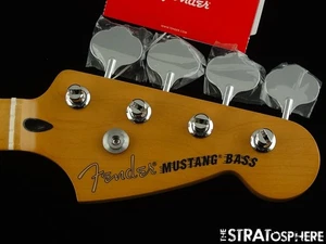 Fender Player II Mustang Bass PJ NECK & TUNERS Gitarre 30" Scale Maple. - Bild 1 von 6