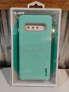 Samsung Galaxy S10 - LAUT Shield Durable Protective Case - Mint Green - Picture 1 of 2