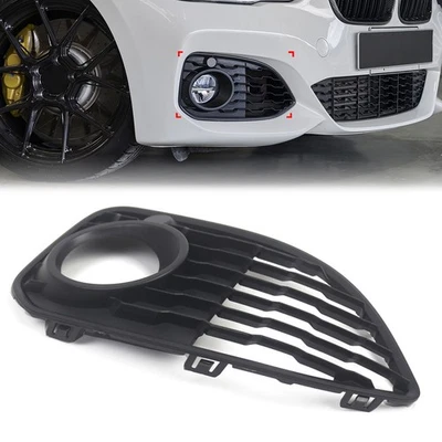 RH Front Bumper Fog Light Grille For BMW 1 Series F20 F21 LCI M Sport 2015-2019 Foto 1 de 4