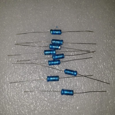 PHILIPS 030 2.2uF 63v Axial NOS CONDENSADORES DE AUDIO HI_END GENUINOS! 10 piezas Foto 1 de 4