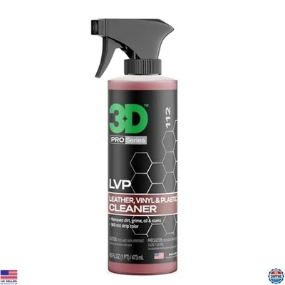 Limpiador 3D LVP para cuero, vinilo y plástico - 16 oz - elimina suciedad, grasa, Foto 1 de 4