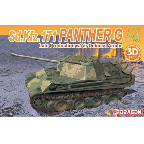 PANTHER G LATE PRODUCTION W/AIR DEFENSE ARMOR KIT 1:72 Dragon Kit Mezzi Militari - Immagine 1 di 1
