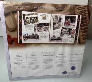 Creative Memories Original 12x12 White Old Style Refill Pages (15) NEW - Picture 1 of 7