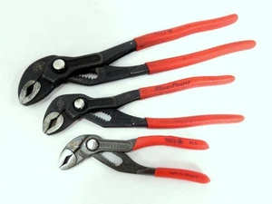 Matco Blue Point Set di pinze per pompa a regolazione rapida - 3 pezzi - 9,5", 7,25" e 5" - Foto 1 di 6