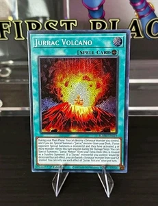 Yu-Gi-Oh! Jurrac Volcano BLMM-EN019 Secret Rare  - Picture 1 of 1