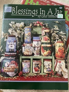Segen im Glas, dekoratives Gemälde - Chris Thornton - Weihnachtsmann - Hunde Katzen - Bild 1 von 4