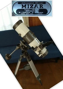 Telescopio MIZAR SP-100SL D100 F600 con trípode original - Imagen 1 de 20