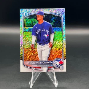 Christopher Polanco 2025 Bowman Chrome #BCP-162 1st Prospect Shimmer Refractor - Picture 1 of 2