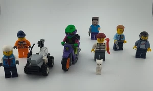 Lego Minifigur Lot Minecraft Steve Thief AT-TE Walker Dodge R/T Fahrer Spielzeug - Bild 1 von 17
