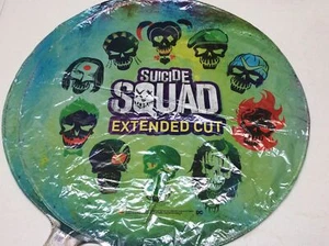 Suicide Squad Extended Cut 18” Promotional In Store Foil Balloons Unused X2 - Picture 1 of 5