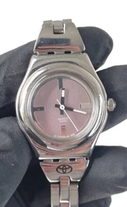Swatch Irony Toyota Womens Watch Swiss Made Quartz AG 1999 Working New Batteries - Picture 1 of 15