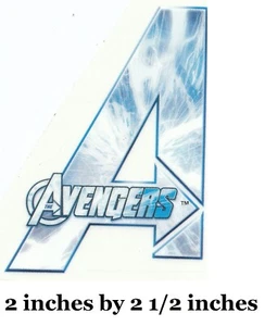 Calcomanía de pared de Marvel Comics Avengers montaje logotipo palo peeling arte pegatina de vinilo EE. UU. - Imagen 1 de 1