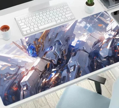 Mecha Warrior V1 Mouse Pad - Extra Large 90cm x 40cm - Image 1 of 4