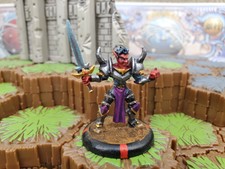 Mage Knight Metals Seething Knight Tiefling Devil