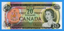$20 1969 Bank Of Canada Note Prefix *EM Replacement BC-50aA - Uncirculated