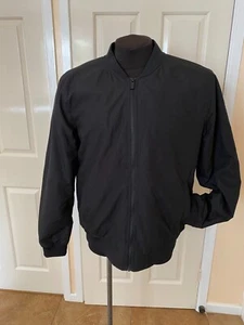 Chaqueta Bomber PRIMARK Hombre Negra - Talla L - Nueva con Etiquetas - Imagen 1 de 12