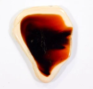 Piedra preciosa cabujón druzy ágata Montana ventana natural 34 quilates 40x30x4 mm BC = 073 - Imagen 1 de 7