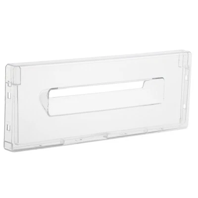 Candy Fridge & Freezer Middle Drawer Front Cover Clear Panel Basket Handle - Image 1 of 4