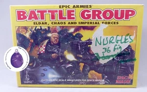 LEERKARTON, LEERKARTON, 40K, Battle Group, Epic, Jim Burns, Kunst, Malerei, Cover - Bild 1 von 7