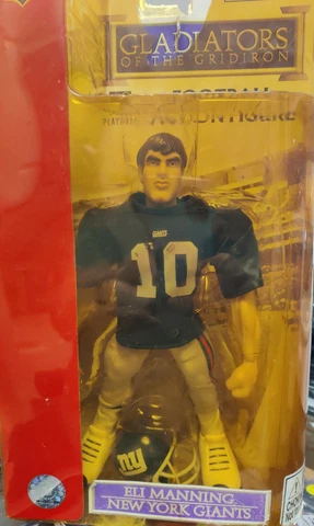 Eli Manning #10 -Gladiators of the Gridiron NFL Action Figure Football Cover
