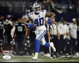 Juanyeh Thomas Signed 8x10 Photo Dallas Cowboys PIA/JSA - Picture 1 of 1