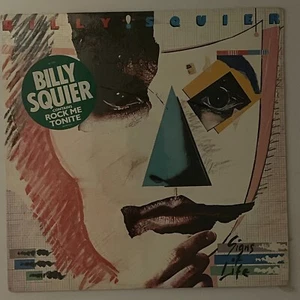 Billy Squier - Signs Of Life - Vinyl Record Classic Rock Hard Rock Metal 80s - Picture 1 of 4