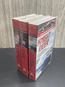 Knight Rider VHS The Action Men volumes 1 2 and 3 set of 3 VHS - Picture 1 of 21