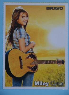 Miley Cyrus - 2009 Bravo magazine card - ultra rare item - excellent cond - Bild 1 von 2
