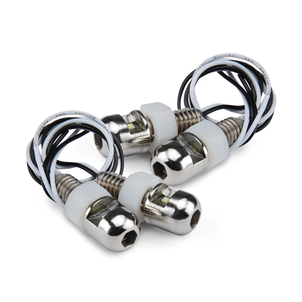 Lite'n Boltz Polished License Plate Kit DESIGN ENGINEERING 30309 - Image 1 of 1