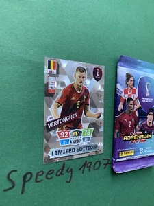 Panini Fifa World Cup Qatar 2022 Limited Edition Vertonghen Belgium 22 Not Road - Picture 1 of 1