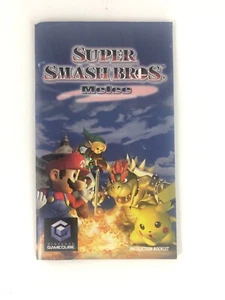 Folleto manual Super Smash Bros Melee Nintendo GameCube 2001 **Solo** - Imagen 1 de 4