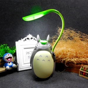 Oktimeco Totoro Lamp USB LED Rechargeable Night Light Decor Yellow belly Leaf - Picture 1 of 11