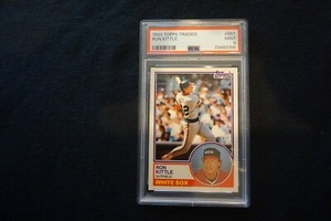 1983 Topps Traded Ron Kittle #55T PSA 9