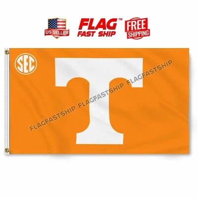 Voluntarios de la Universidad de Tennessee 3x5 pies bandera NCAA Vols bandera hombre cueva Foto 1 de 4