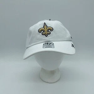 '47 Brand Clean Up Women's New Orleans Saints NFL Strapback Hat Cap Adjustable - Picture 1 of 6